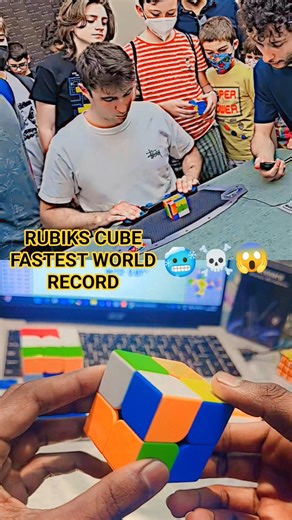 Rubik’s Cube World Record 😱 | Fastest Solve Ever ⚡ | Can YOU Beat This?
