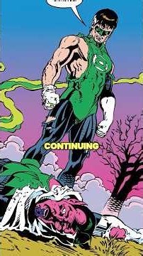 Hal Jordan Destroyed the Green Lantern Corps and Became Parallax