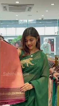 Demon Pavan & Rithu Chowdary Grandly Launched Meenakshi Sundareshwar Sarees& Fabrics Aashadam Sale