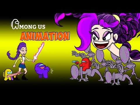 [어몽어스 Among Us ] Escape LILY LOVEBRAIDS Cursed with Rescue Rumi - AMONG US FUNNY ANIMATION