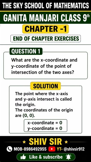 Class 9 Maths Chapter 1 Question 1 | Coordinate Geometry | NCERT Solution | Ganita Manjari #viral