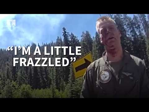 Watch pilot describe ejecting from F/A-18 after $67 million jet crashes