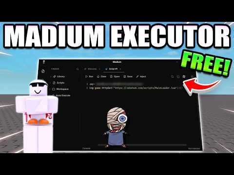 Madium Executor - The BEST Free And Keyless Roblox Windows Executor For 2026! (Vaehz Edition)