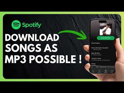 Can You Download Spotify Songs as MP3 Possible