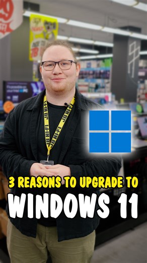 Windows 10 support ends October 2025 - are you ready to upgrade? 💻 Switching to Windows 11 is simple and brings faster performance, smarter features, and stronger security to your everyday computing. 💫 Learn more about the end of Windows 10 support: https://bit.ly/4gBg5bg | JB Hi-Fi