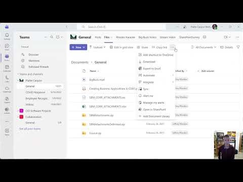 Adding Download Buttons to Teams or SharePoint Document Libraries with JSON