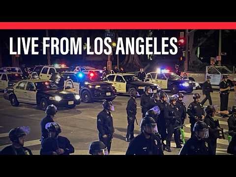 LIVE from L.A. 🔥 NIGHT CRAWLER NEWS & Fire Report #losangeles #live #lapd #lafd #press