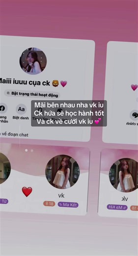 Mãi bên nhau nha vk iu - Lời hứa học hành và tương lai cùng nhau