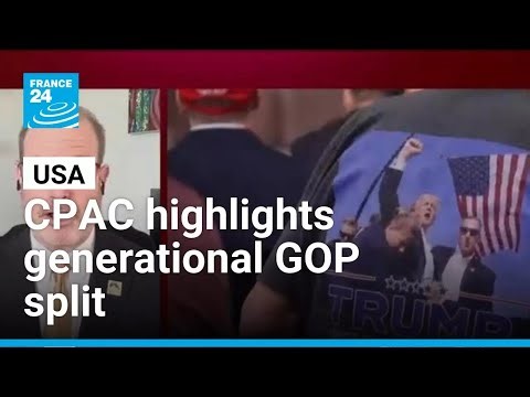 'Divide among men above and under 35': CPAC highlights generational GOP split • FRANCE 24 English