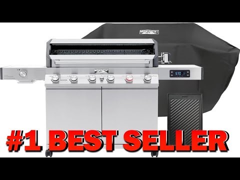 Monument Grills 6+1 Burner Smart Tech Propane Gas Grill Denali 605Pro Stainless - B0G1XZMJPH