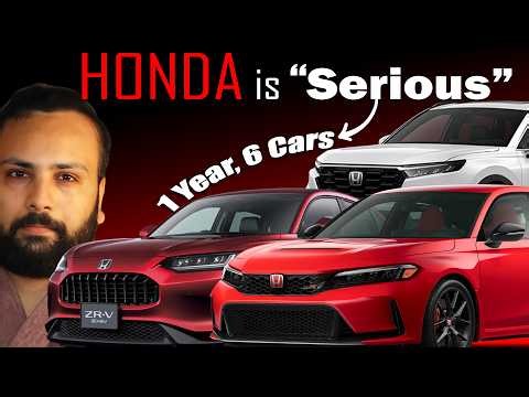 Has Honda Finally Become Serious About INDIA? 6 New Cars in 2026! Civic...
