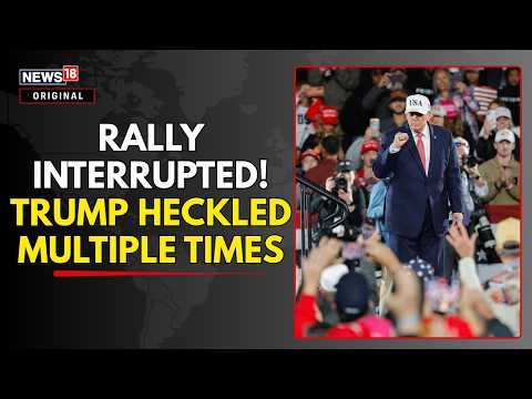 NON STOP Heckling At Trump's South Carolina Rally As Approval Ratings Plunge | US Midterms | N18G