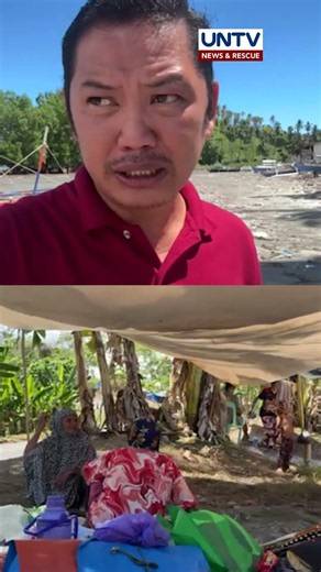 Mga nakatira sa coastal area ng Glan, Sarangani, takot umuwi dahil sa posibleng tsunami at landslide