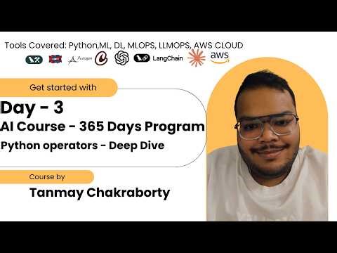 Day 3: Python Operators in Depth | 1-Year AI Course