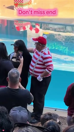 Tom the mine 🤣 #tomthemime #funnyvideos #comdey #seaworld #mrbeast