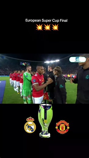 European Super Cup Final: Real Madrid vs Manchester United