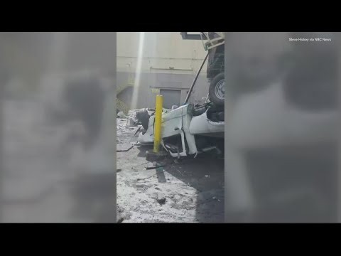 New ground video shows destruction after Longview plant explosion