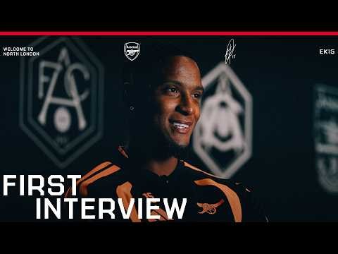 EXCLUSIVE INTERVIEW | Ezri Konsa's first words as an Arsenal player 🎙️