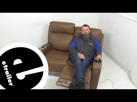 Review of Thomas Payne RV Couches and Chairs - Seismic Dual Reclining RV Loveseat Satula - TP62KR
