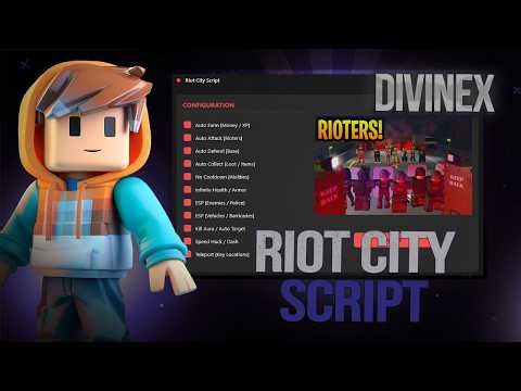 Riot City Script | Auto Money Farm, Silent Aim, Aimbot, Auto Rob, ESP | PC & MOBILE