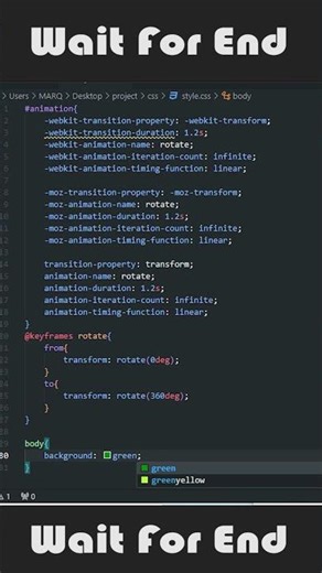 Loading Screen Animation In HTML And CSS | #animation #coding #programming #codingreel #javascript