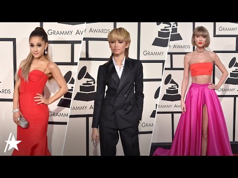 How Taylor Swift, Zendaya & Ariana Grande's Grammys Fashion Has Evolved Since 2016