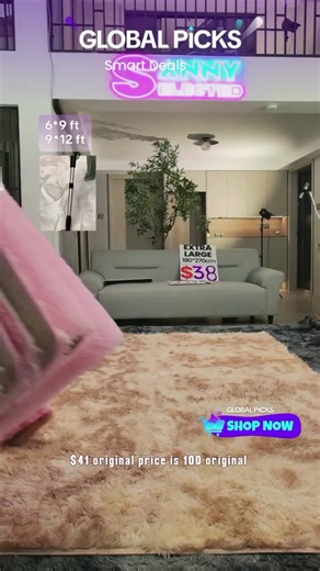 Shag Area Rugs – Ultra Soft Fluffy Shaggy Rug for Living Room & Bedroom