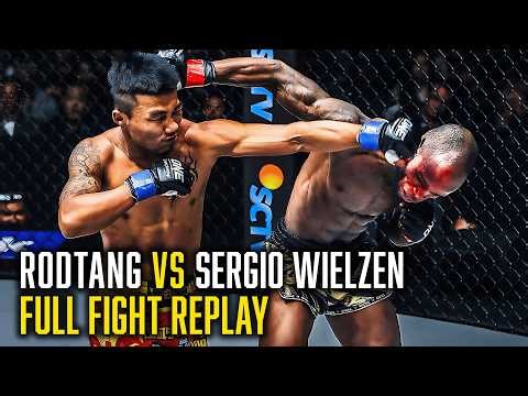 Beginning of “The Iron Man” 💥🦾 Rodtang vs. Sergio Wielzen | Muay Thai Full Fight