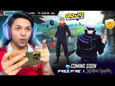 Free Fire MAX × Jujutsu Kaisen is coming LOKESH GAMER #freefire #freefirelive #live #verticallive