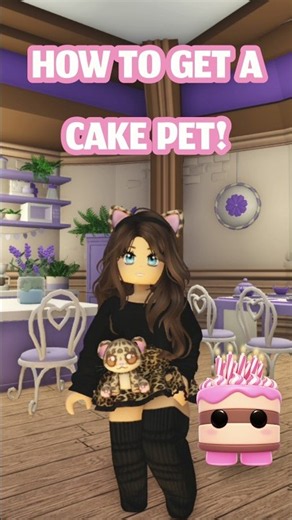 How to get a CAKE PET in Adopt me!