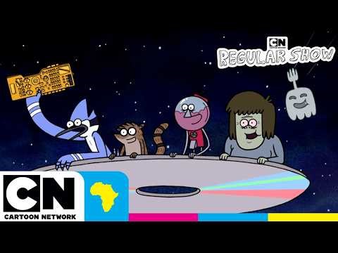 Retro vs Digital Battle! | Regular Show | Cartoon Network Africa