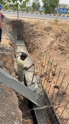 Every Strong Building Starts Here! 🚧 #construction #civilengineering #concrete #ConstructionAdda