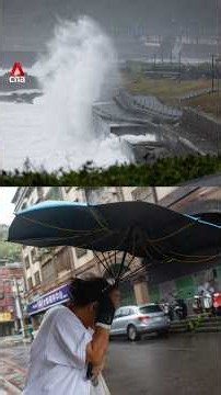 Strong winds lash Taiwan as Typhoon Champi nears