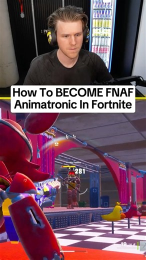 How To BECOME FNAF Animatronic In Fortnite! 😭