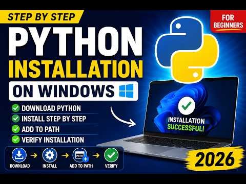 Video 3: First Python Program (Hello World)
