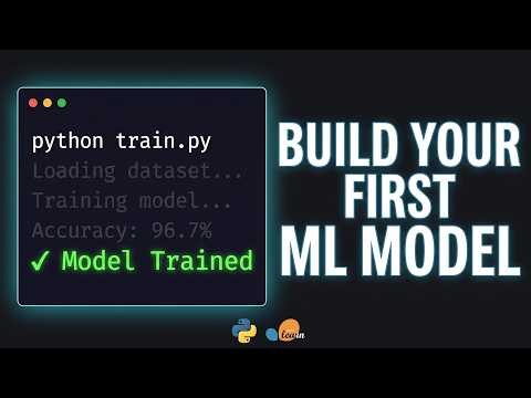 Build Your First Machine Learning Model in Python | Train, Save & Predict