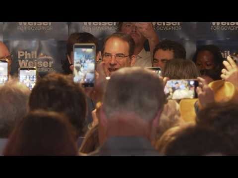 Full speech: Democratic gubernatorial winner Phil Weiser addressed his supporters Tuesday night