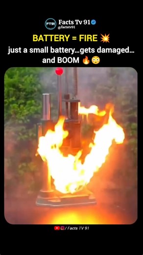 Why Lithium Batteries Explode So Fast 😳