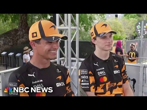 Formula 1 superstars Oscar Piastri and Lando Norris on Miami Grand Prix takeover