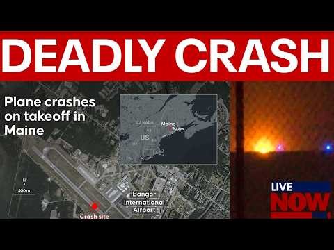 Bangor, Maine jet crash: 7 dead, 1 seriously hurt