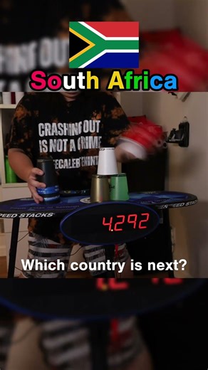 fastest cup stacking you've ever seen #speedstack #trending #asmr