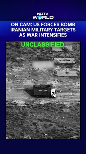 On Camera: US Forces Bomb Iranian Military Targets As Middle East War Intensifies