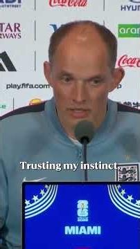 Thomas Tuchel backs his in-game management despite England's defeat to Argentina.
