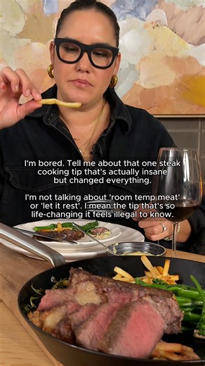 My top tip? Just use the MAKO Black Steel Steak Pan. What’s yours? 👇 | Marion Grasby