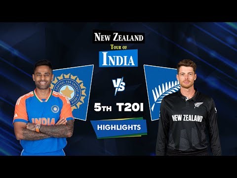 Highlights: 5th T20I, India vs New Zealand | 5th T20I, IND VS NZ