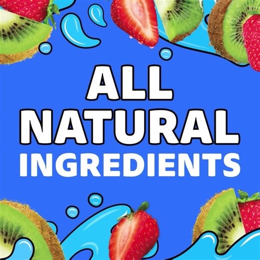Capri Sun Flavored with Other Natural Flavor Juice Drink Blend, 30 Pouches, for School Lunches and On-the-Go Hydration, Fruit Punch, Strawberry Kiwi & Pacific Cooler, All Natural Ingredients, 6 fl oz