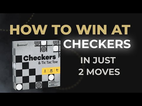 How to Win in Checkers in Just 2 Moves