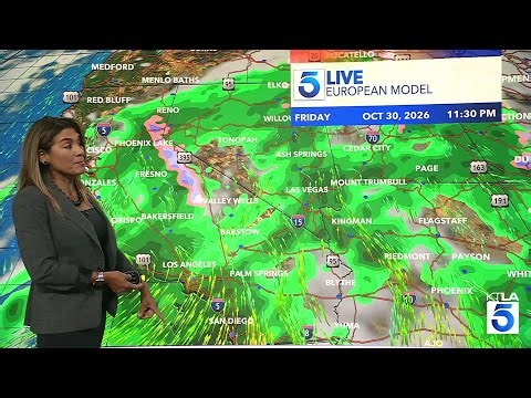 Clear skies, warmer temps ahead for the weekend in Southern California