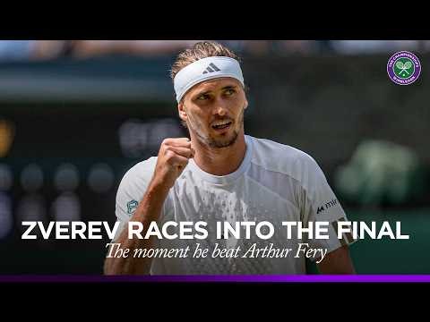 Alexander Zverev races into a maiden Wimbledon Final ⚡️ | Match Point | Wimbledon 2026