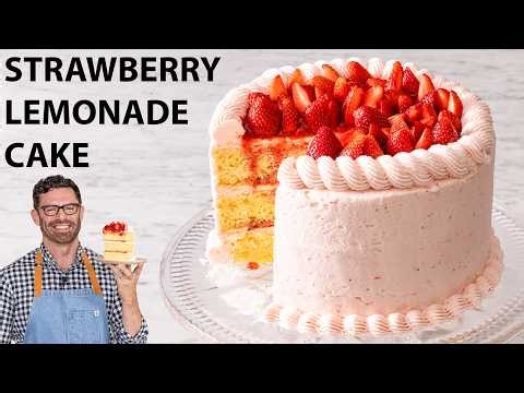 Amazing Strawberry Lemonade Cake Recipe